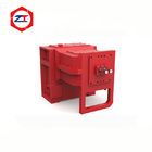 TDSN75 Caja de engranajes extrusora de doble tornillo blanca/roja 110 - 160KW Potencia Caja de engranajes extrusora de plástico Sg65 de alto rendimiento