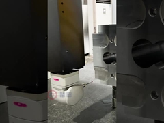 Inspección del cañón de la extrusora de doble tornillo ZSK43